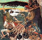 Akseli Gallen-Kallela The Defense of the Sampo oil painting